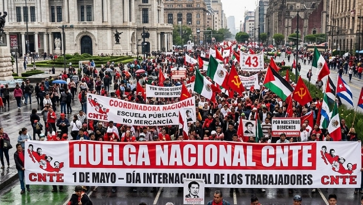 La CNTE llevará a cabo una "Jornada de Lucha" durante el 1 de mayo en Ciudad de México | IA Discover