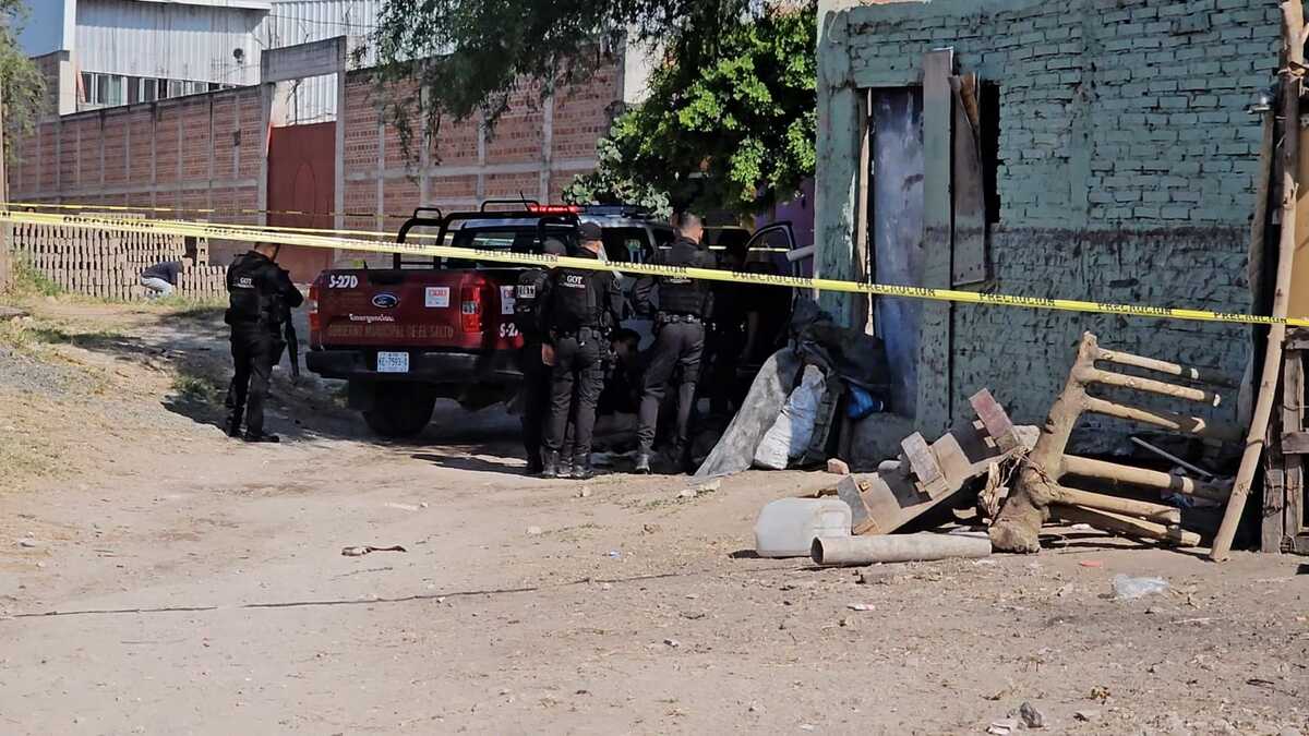El cuerpo fue abandonado en  la colonia Nuevo Paraíso. (Juan Carlos Munguía)