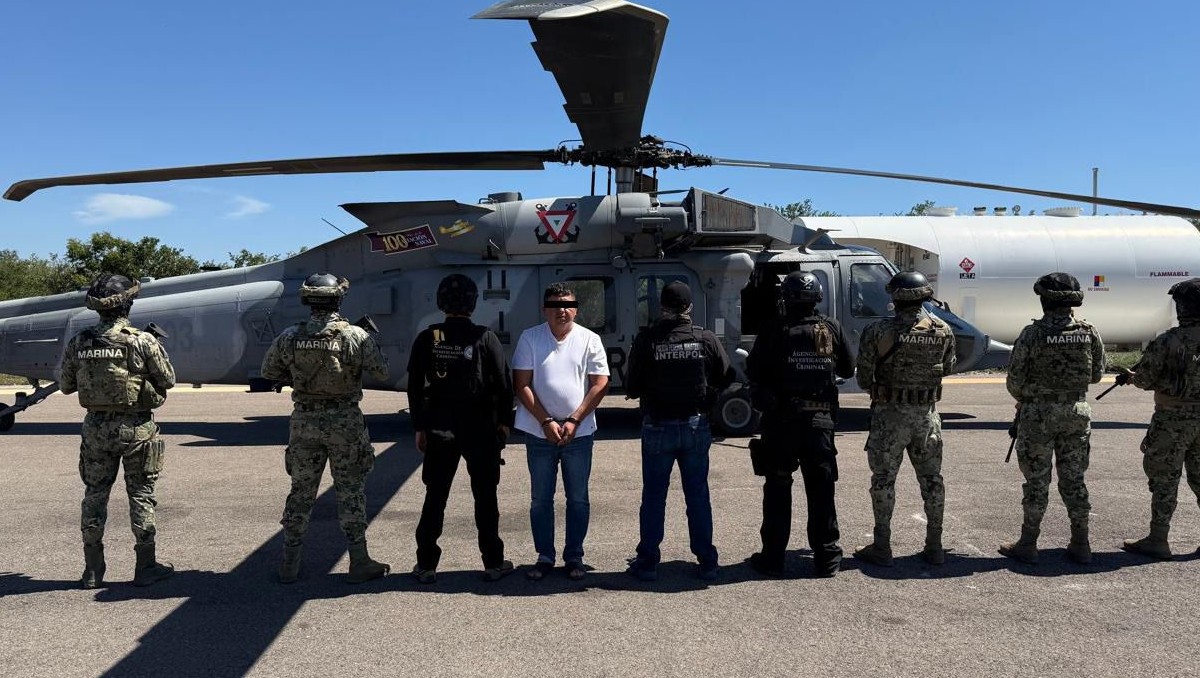 Detienen a 'El Jardinero', presunto sucesor de 'El Mencho' en el CJNG. | Foto: Semar