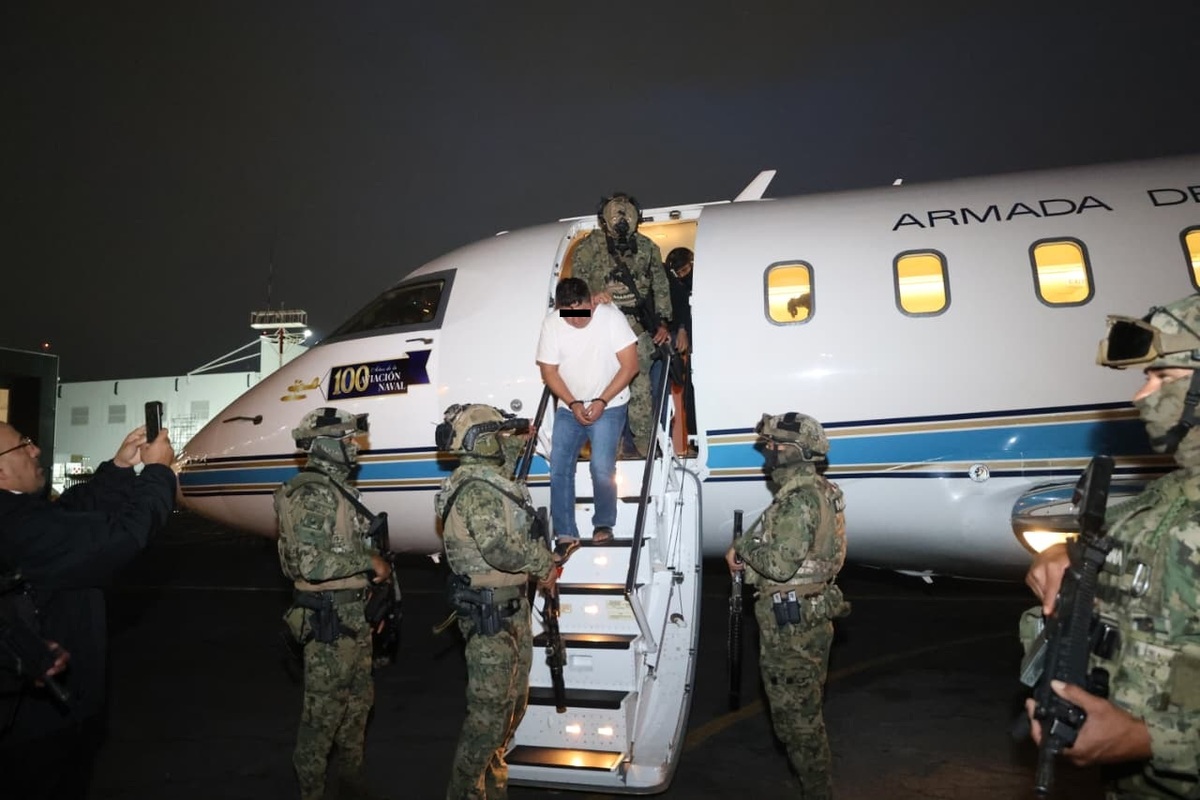 'El Jardinero' fue trasladado a la CdMx | Foto: Especial