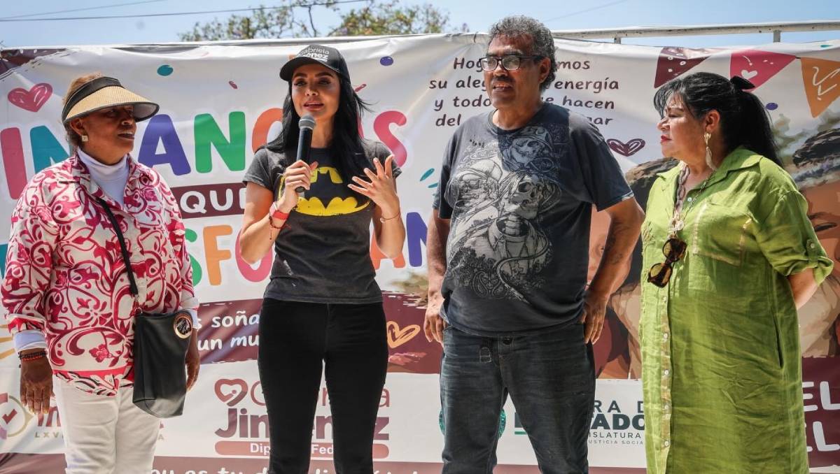 Gabriela Jiménez, Día de las Infancias en Azcapotzalco. | Foto: Especial