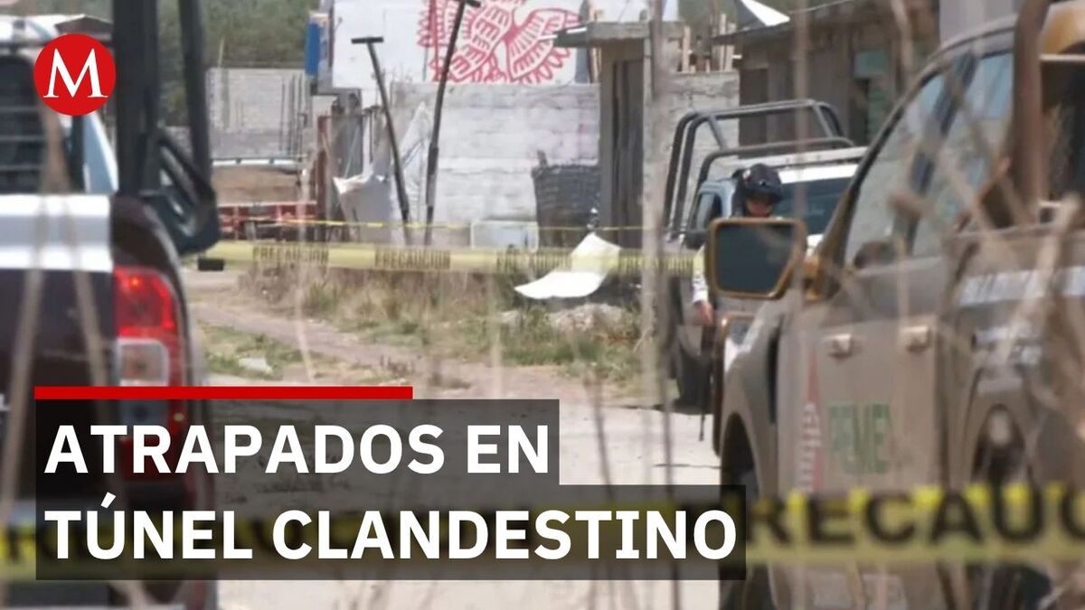 Huachicoleros quedan atrapados tras derrumbe de túnel clandestino en Acolman