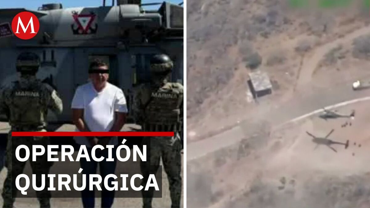 Imágenes exclusivas: El operativo aéreo de la Marina para detener a "El Jardinero"