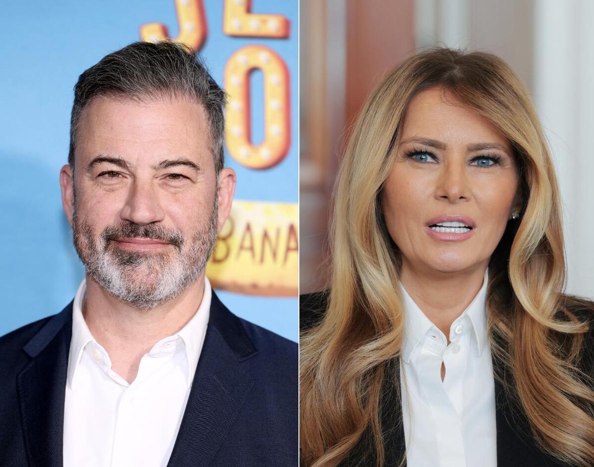 Jimmy Kimmel desata polémica por chiste de Melania Trump