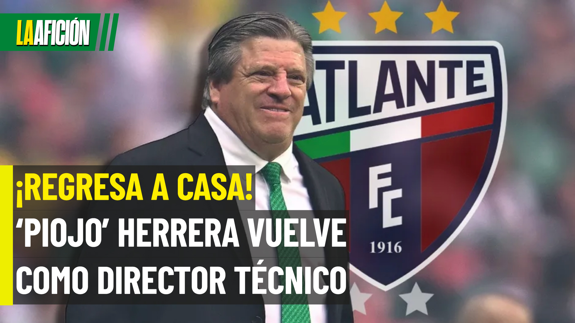 Miguel Herrera será nuevo DT de Atlante para buscar el regreso a Liga MX