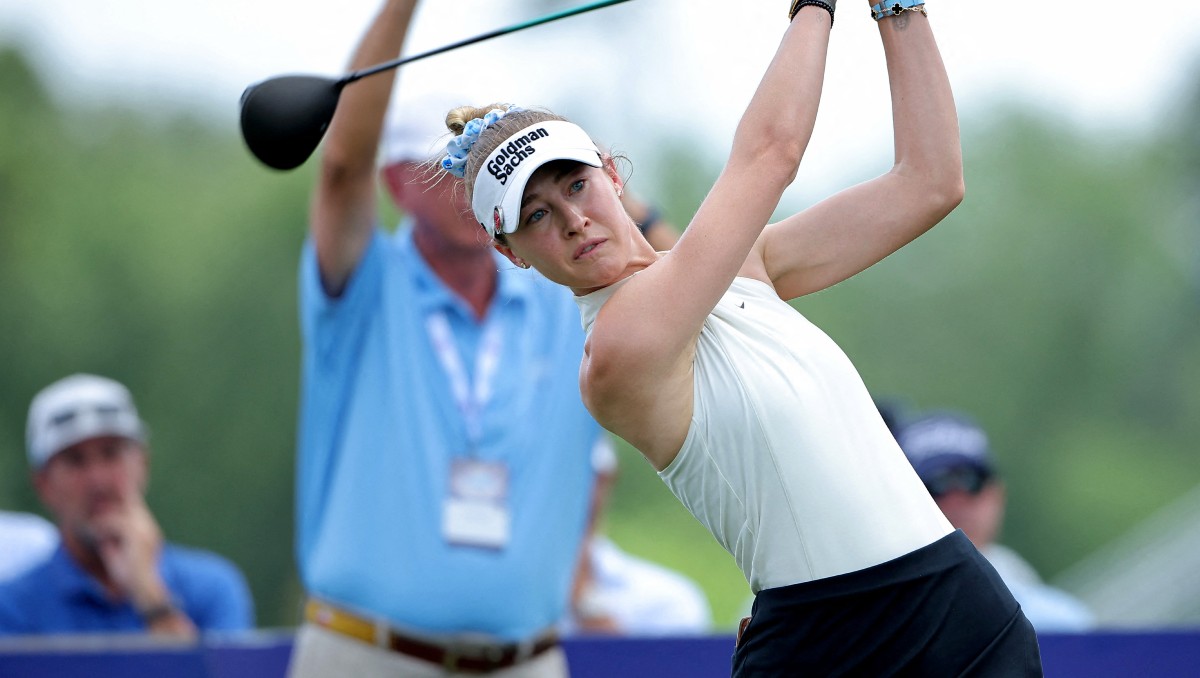 Nelly Korda llega a Mayakoba como la golfista número 1 del mundo (Reuters)