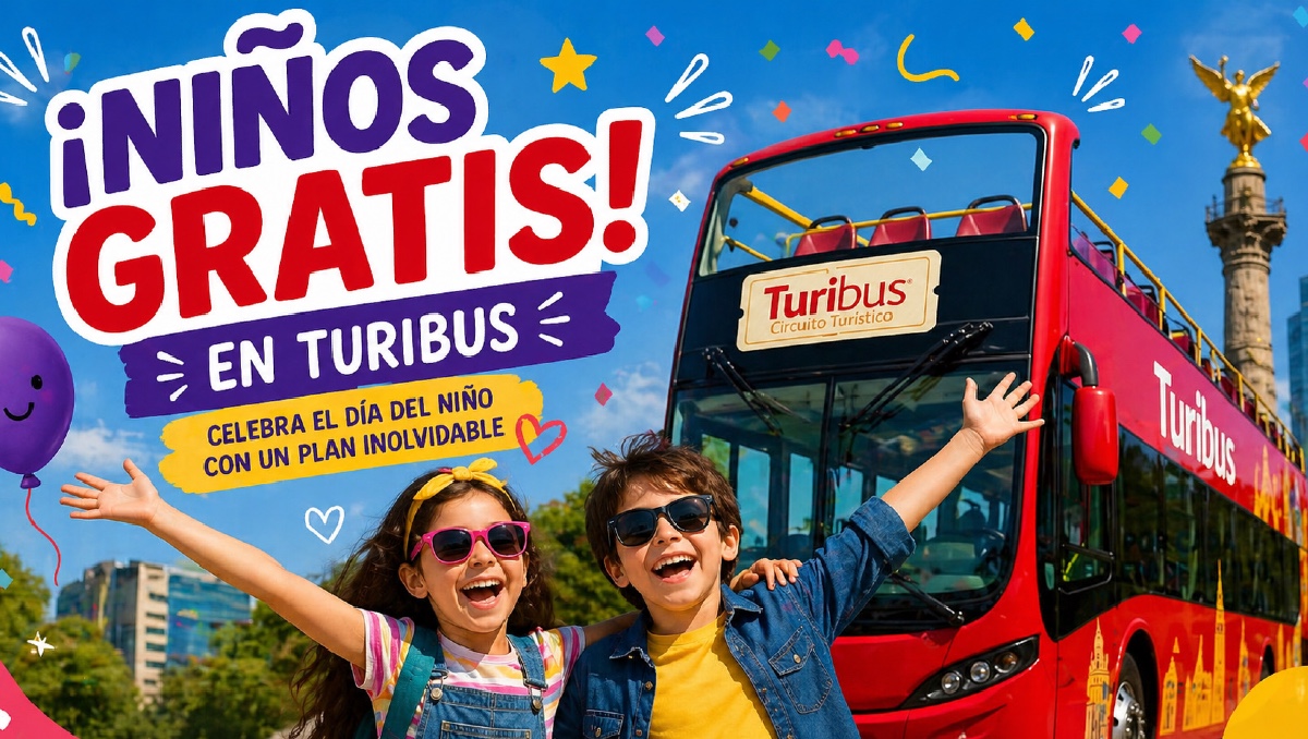 ¿Niños gratis en Turibus? Fechas y ciudades por el Día del Niño | IA DISCOVER