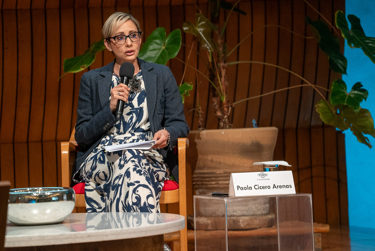 Paola Cicero, oficial nacional del sector de Ciencias Sociales y Humanidades de la UNESCO. (Foto: Medina Mora)