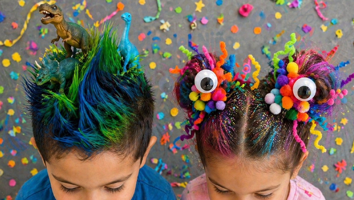 Peinados locos para el Día del Niño | IA DISCOVER