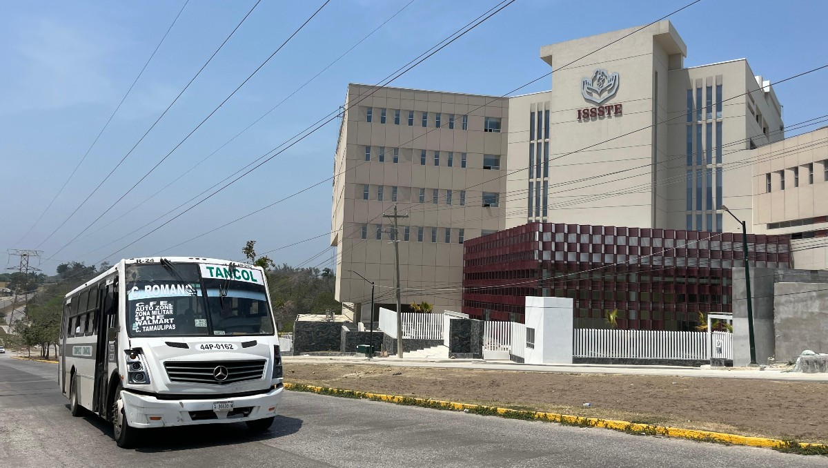 El rediseño de rutas busca mejorar el acceso al Hospital del ISSSTE en la zona norte de Tampico. (Yazmín Sánchez)