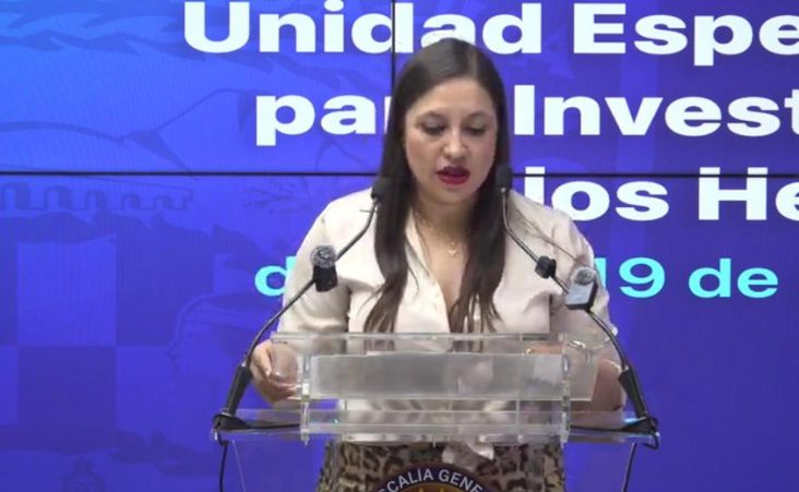 Rueda de prensa Fiscalia Chihuahua