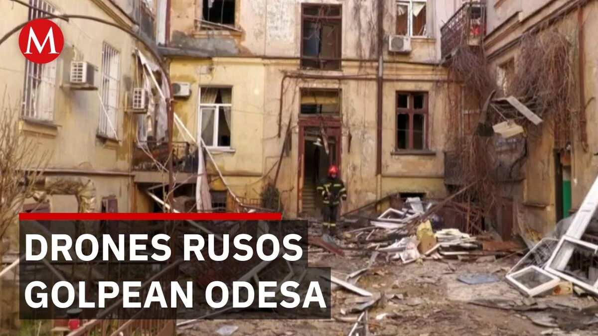 Rusia bombardea el centro histórico de Odesa protegido por la UNESCO