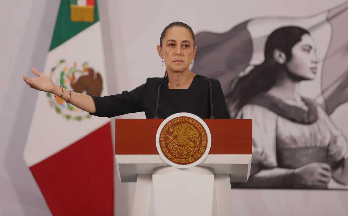 Sheinbaum recordó que la lucha contra la corrupción en el país le corresponde al gobierno de México. | Foto: Javier Ríos