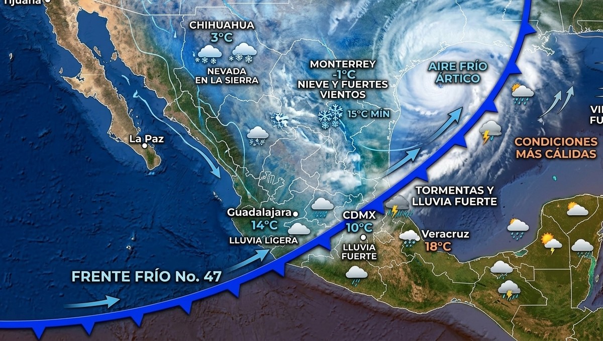 El SMN anunció que aún se espera otro sistema frontal para esta temporada 2026 | IA Discover