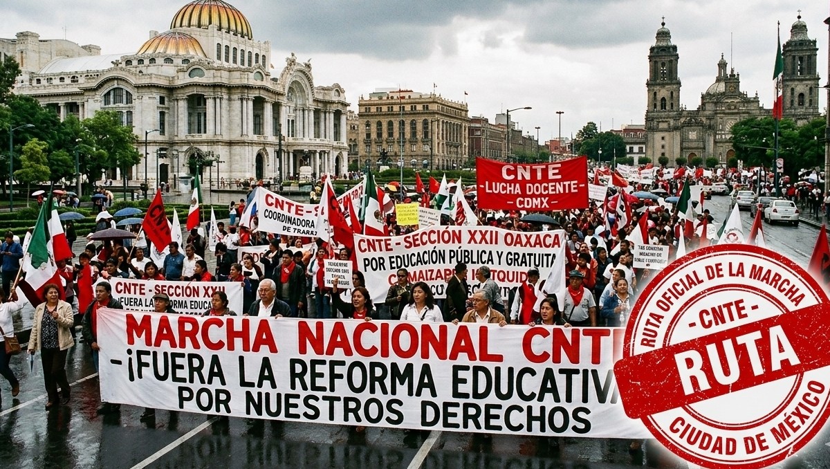 Los trabajadores de la CNTE seguirán una ruta este 1 de mayo | IA Discover