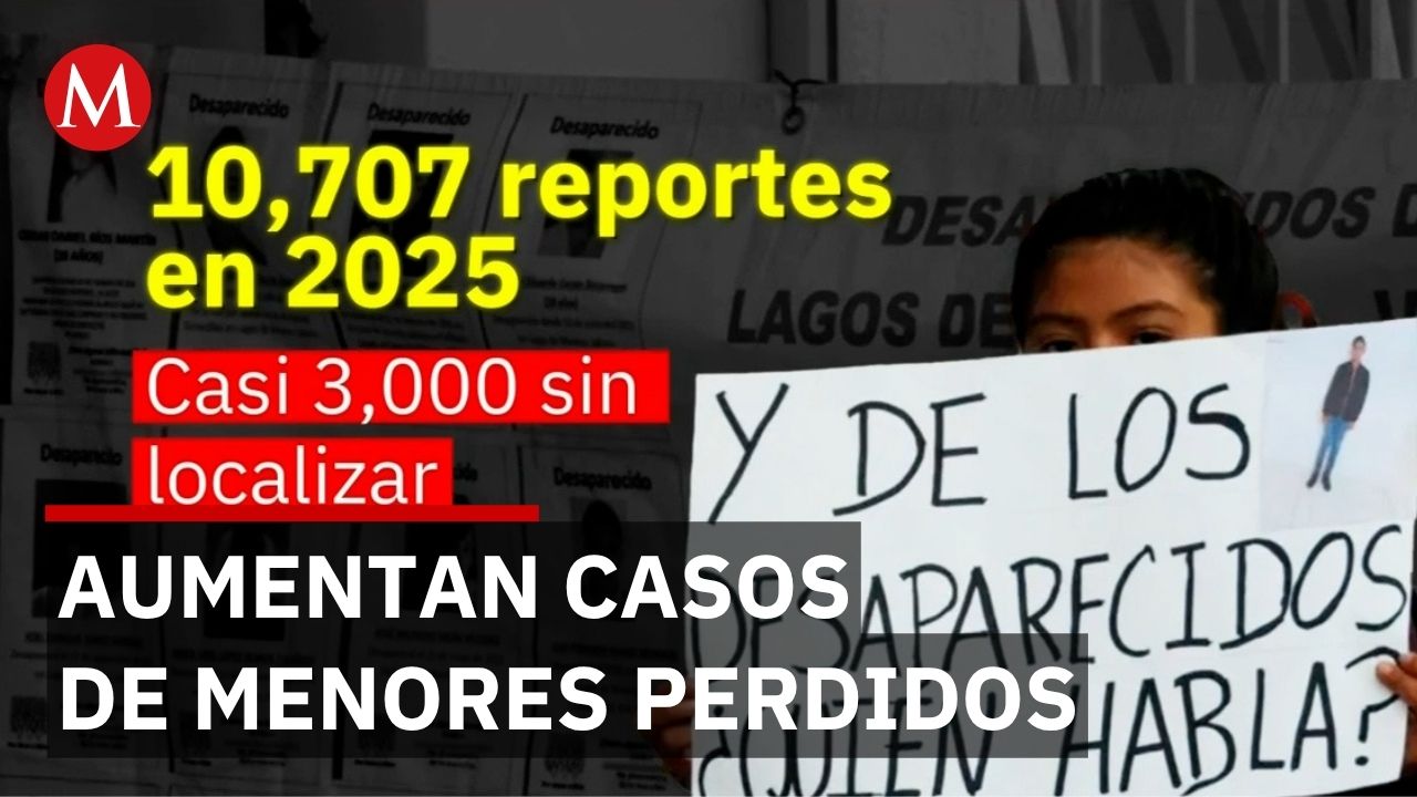 Desaparición de niñas niños y adolescentes en México alcanza cifras alarmantes