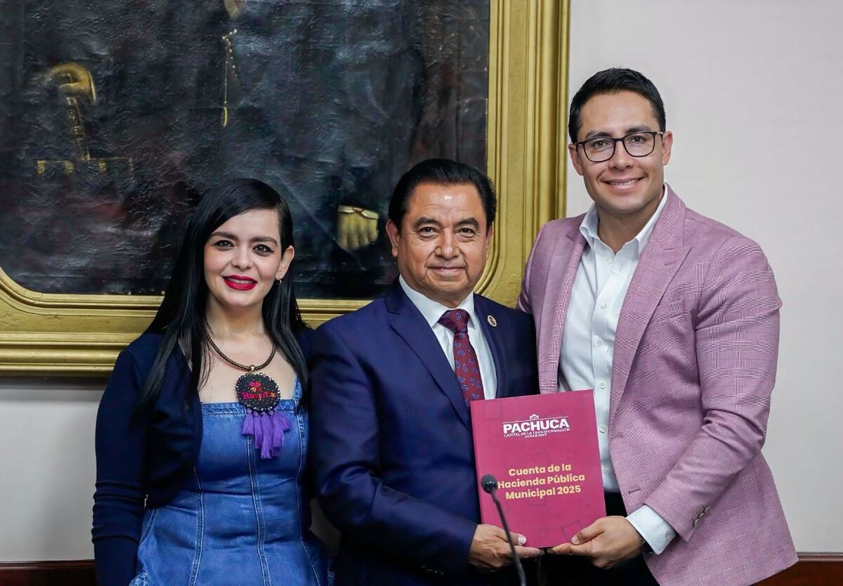 Entrega de la Cuenta Pública 2025. (Cortesía)