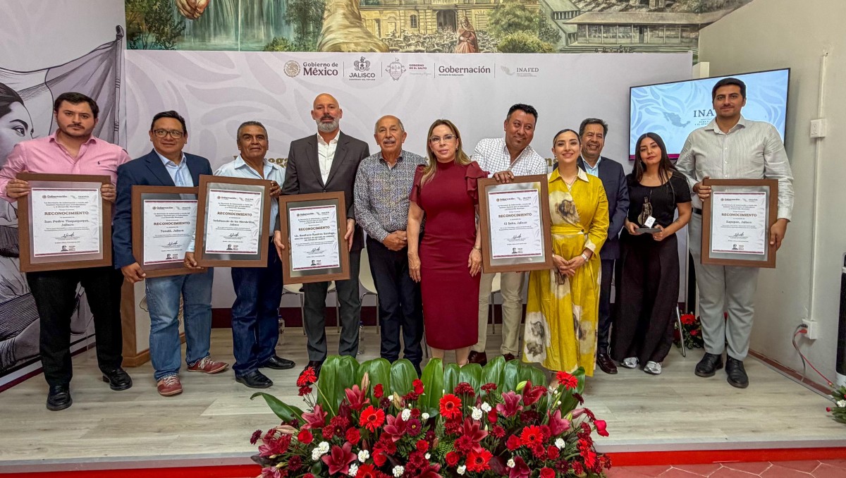 INAFED reconoce a El Salto y otros seis municipios de Jalisco (Cortesía)