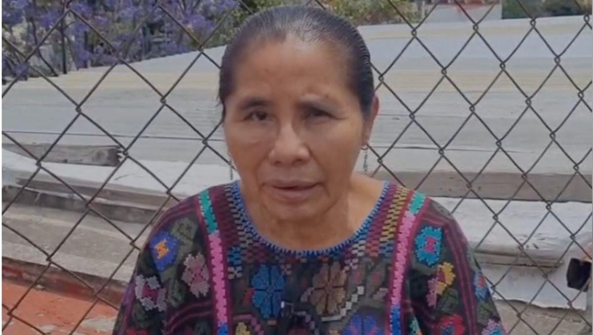 Marcela de Jesús Natalia denunció que continúa desplazada y sin justicia en Guerrero. | Foto: Especial