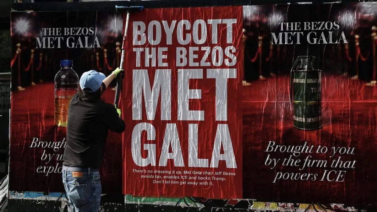 MET Gala 2026 bajo fuego: boicot a Jeff Bezos y rechazo político