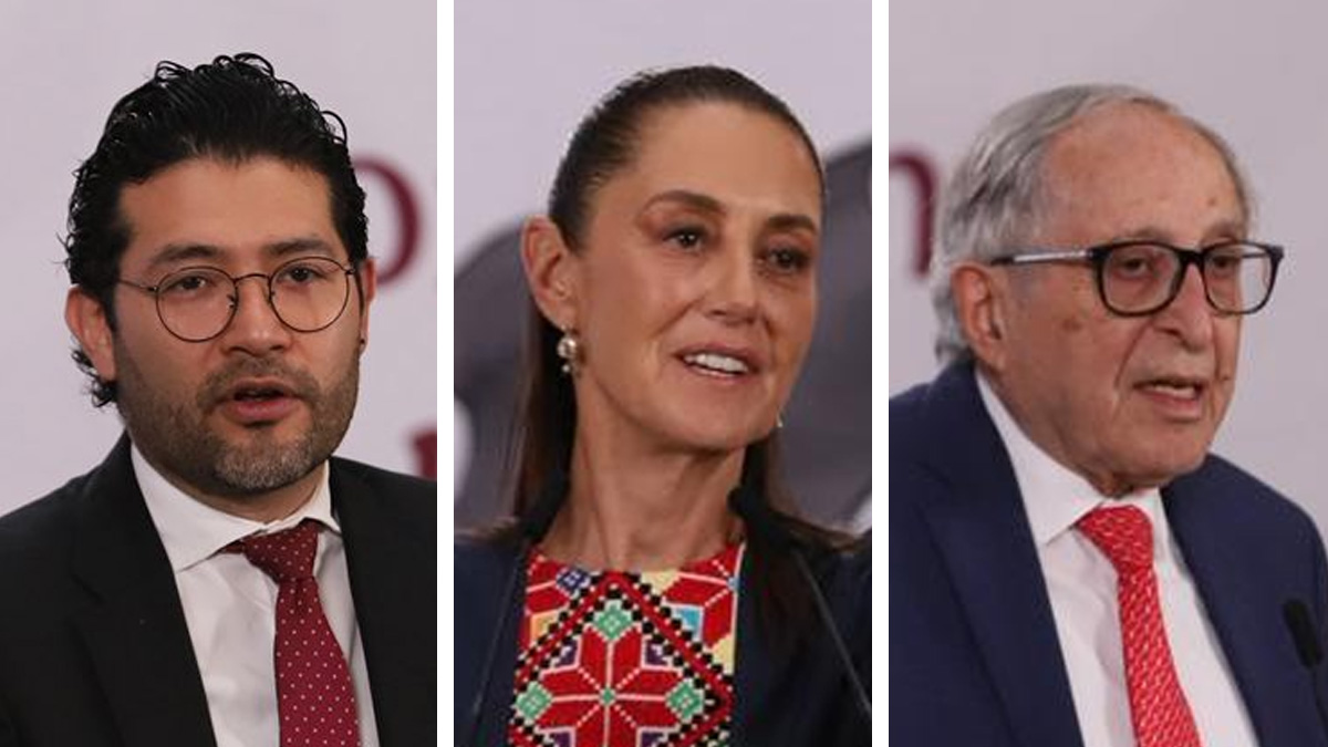 Sheinbaum inicia conferencia matutina desde Palacio Nacional. | Foto: Especial