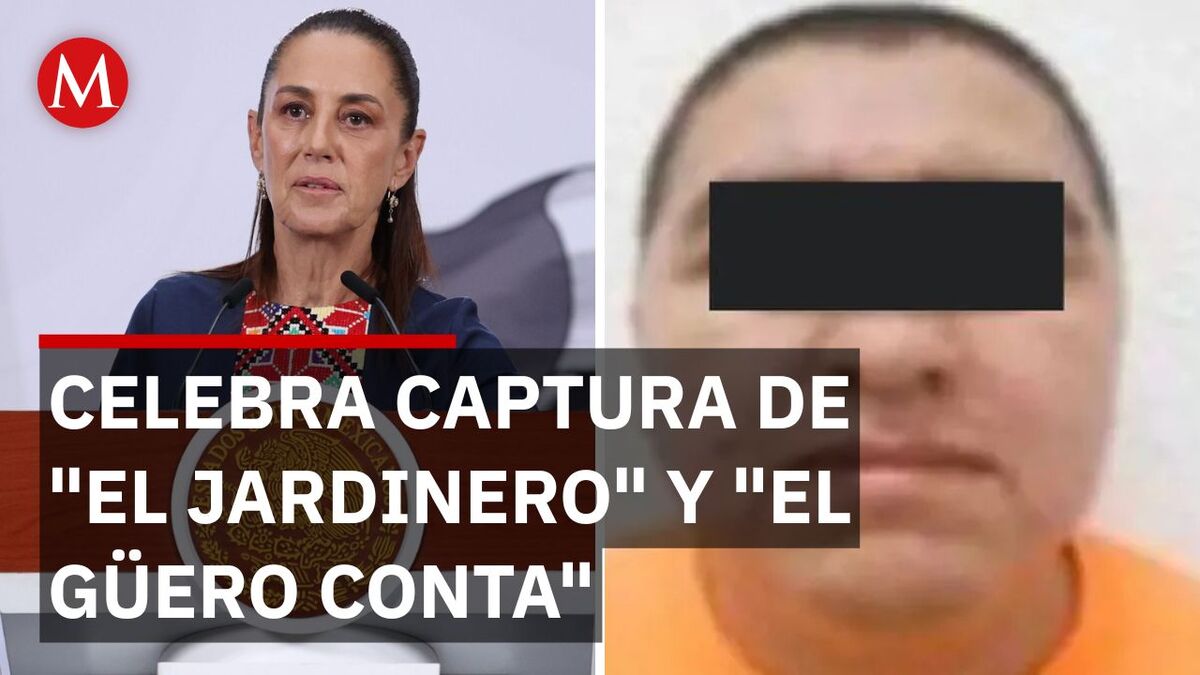 Sheinbaum reconoce labor de seguridad tras capturas en México