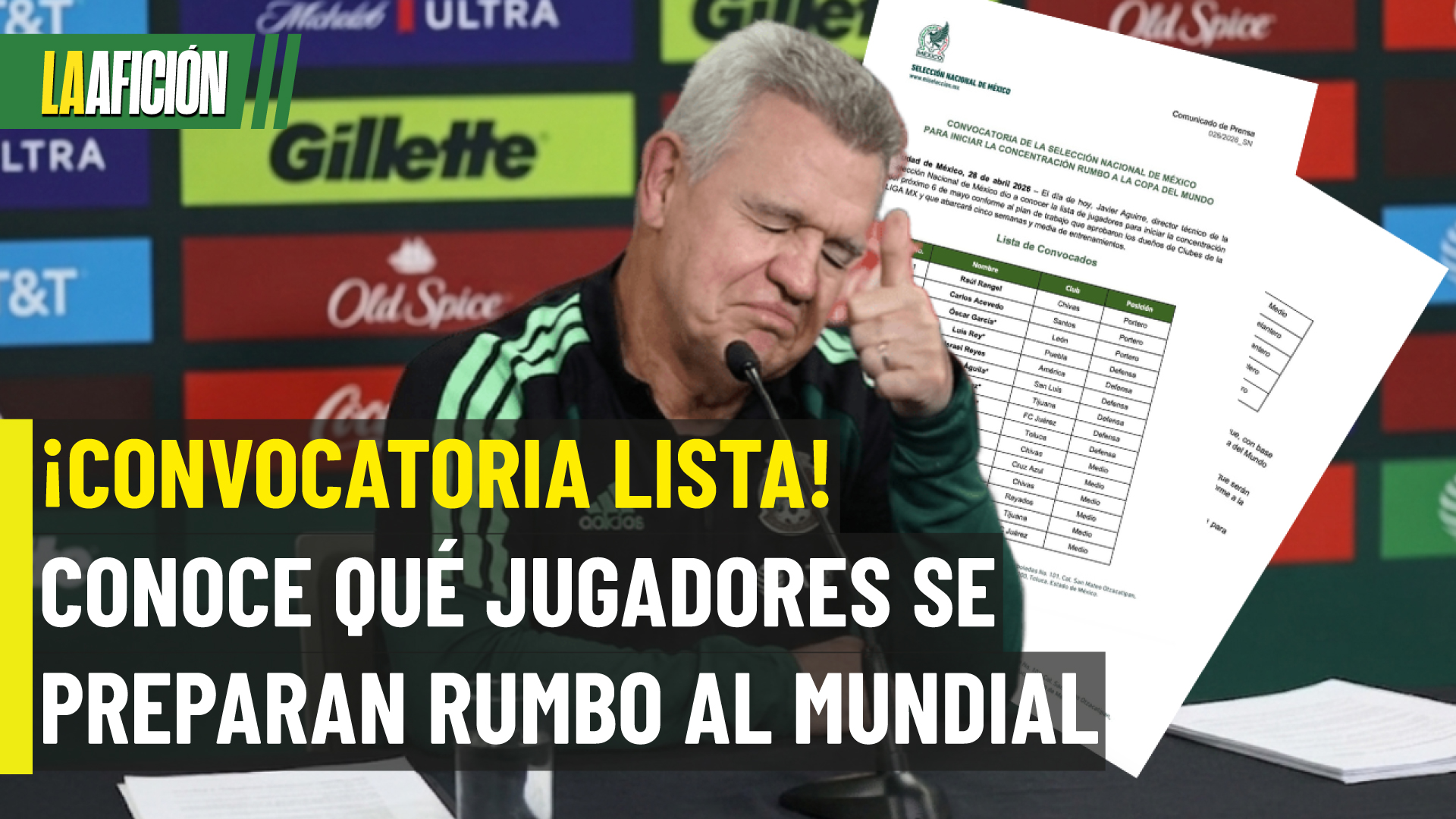 Sorpresas en el Tri: estos son los convocados rumbo al Mundial 2026