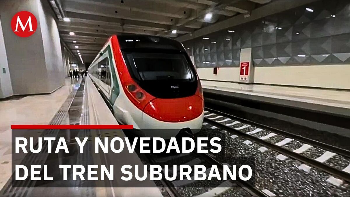 Tren suburbano a AIFA causa debate entre usuarios