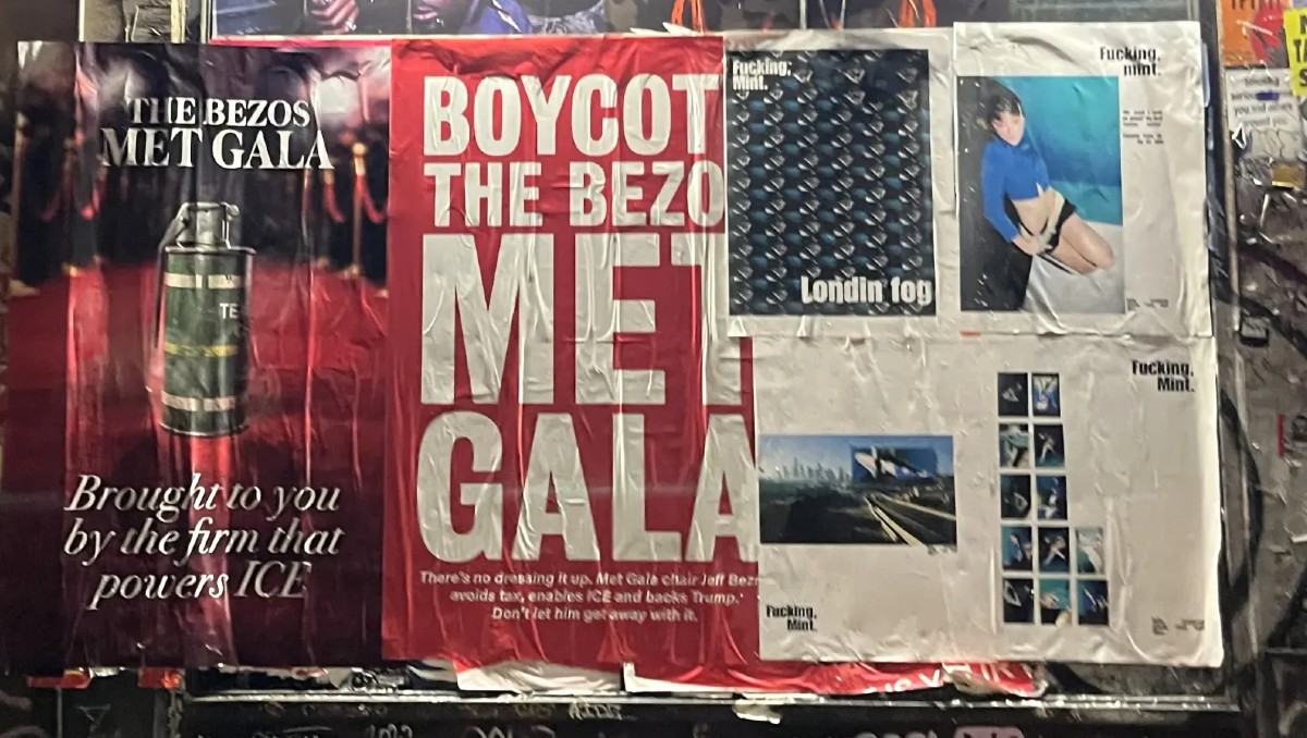 Una de las propagandas que incitan al boicot. | EFE