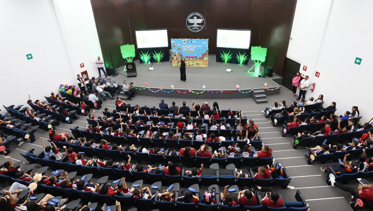 La actividad contó con la bienvenida de la magistrada Laura Perla Córdova. Foto: Especial
