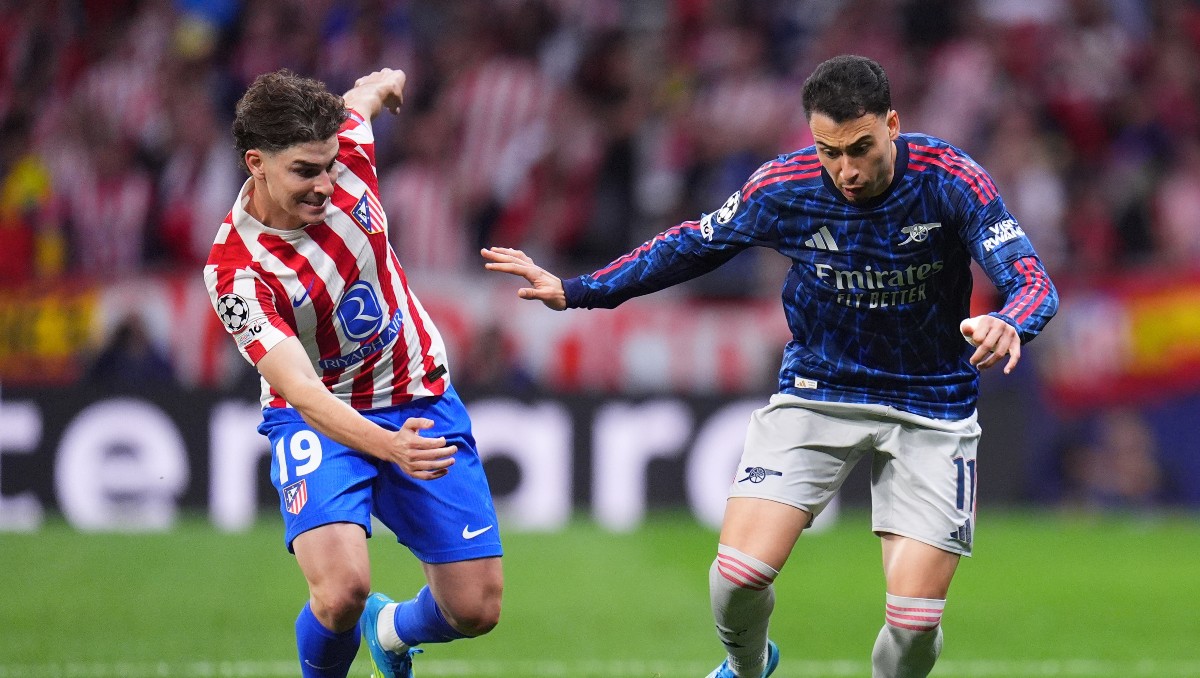 Atlético de Madrid y Arsenal firman intenso empate en Semifinal de ida de la Champions League (AP)