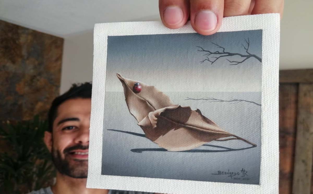 Bernardo Augurio participa en la exposición 'Sinaloa 10x10'. | Foto: especial