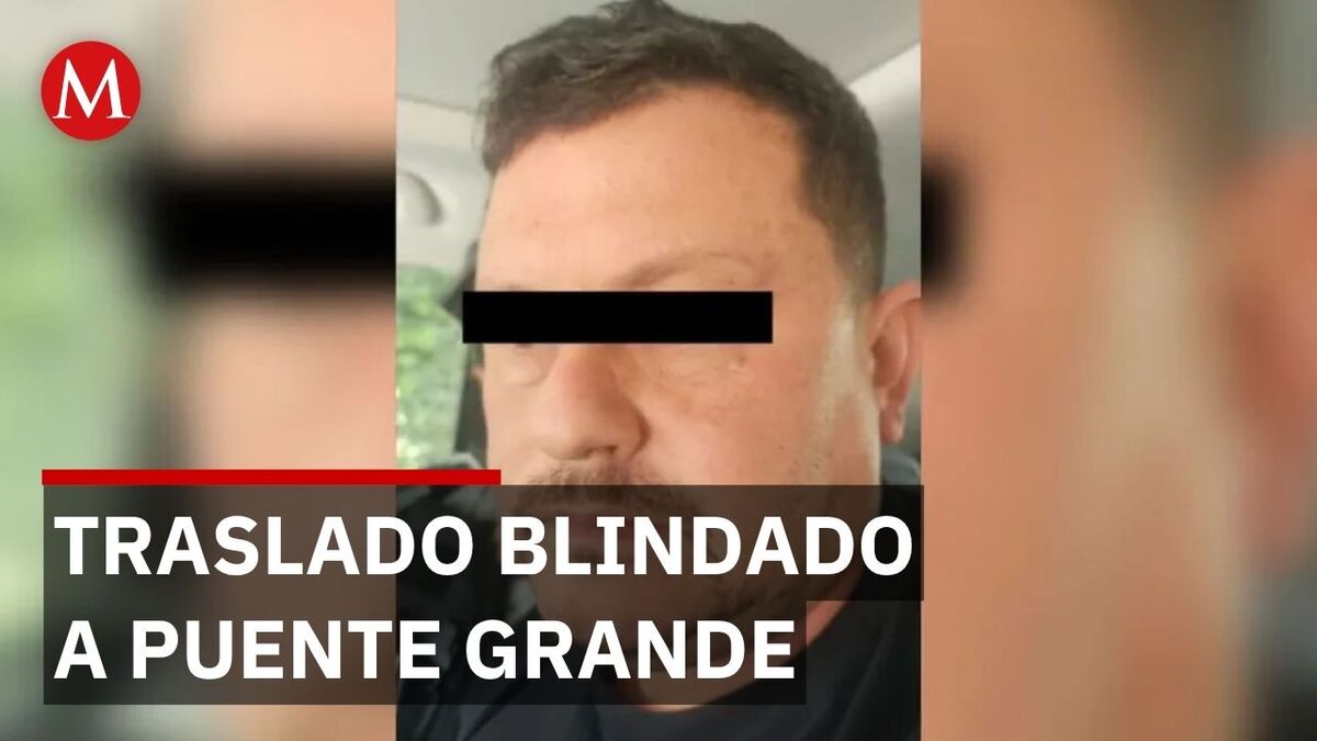 Cesar 'N' alias 'El Güero Conta' es trasladado a Puente Grande bajo extremo sigilo