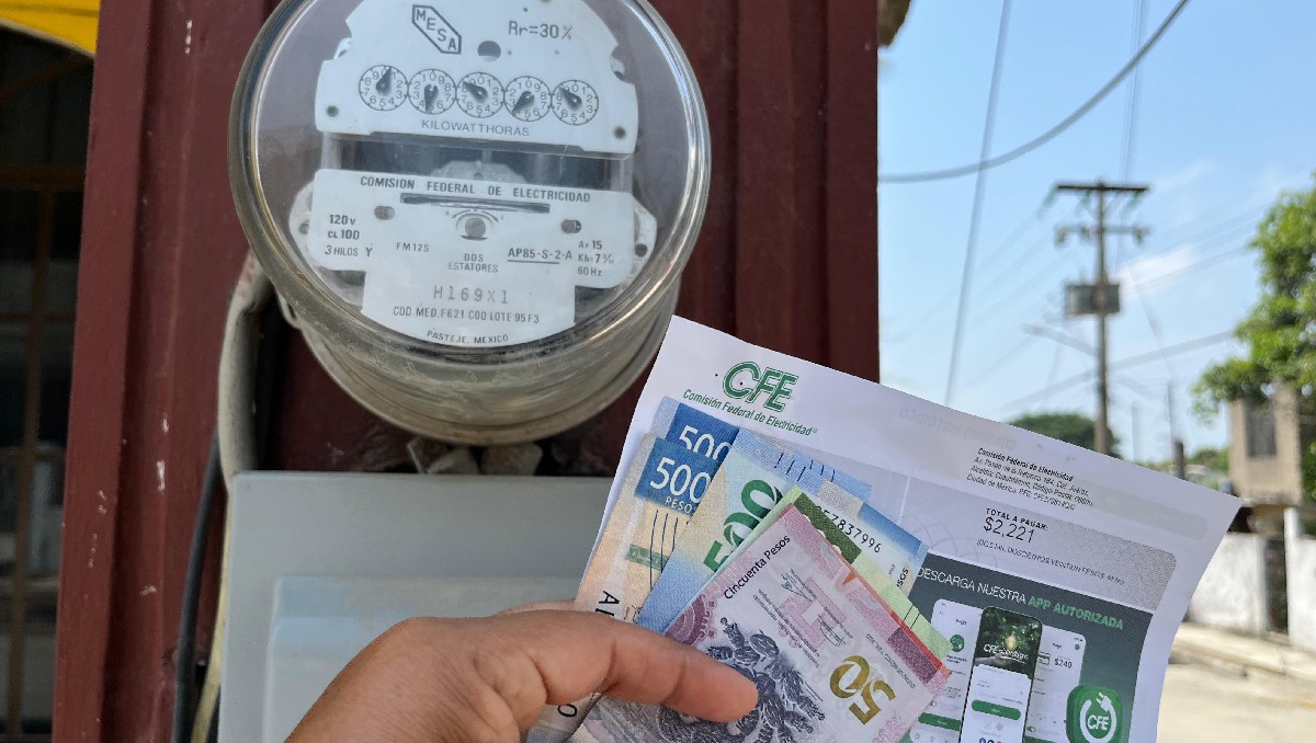 CFE llega con altos cobros ante intenso calor. (Yazmín Sánchez)
