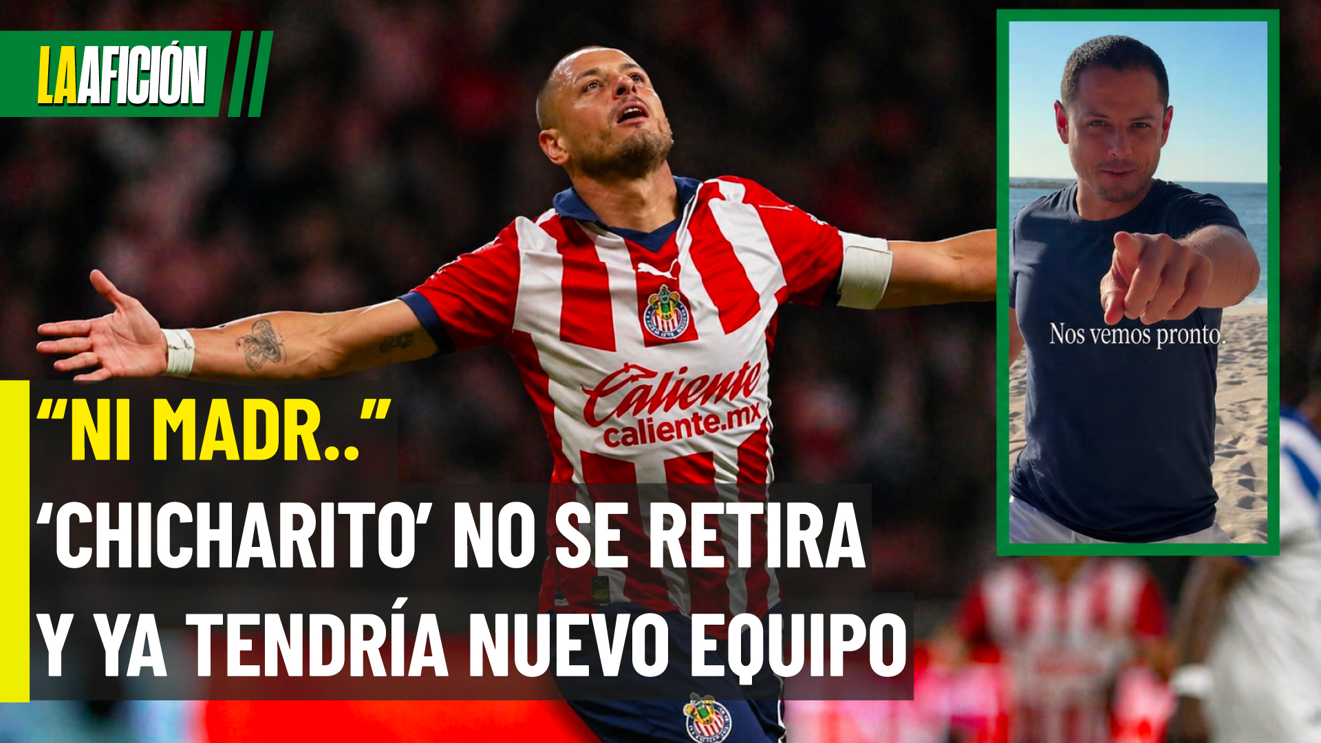 'Chicharito' niega su retiro y deja en el aire su próximo equipo