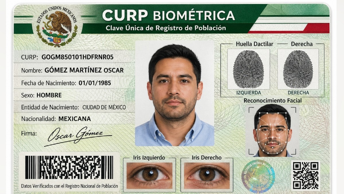 La CURP biométrica será un documento de identificación en México | IA Discover