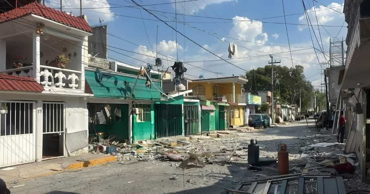 Declaran inhabitables cuatro viviendas tras explosión de gas en Tizayuca, Hidalgo