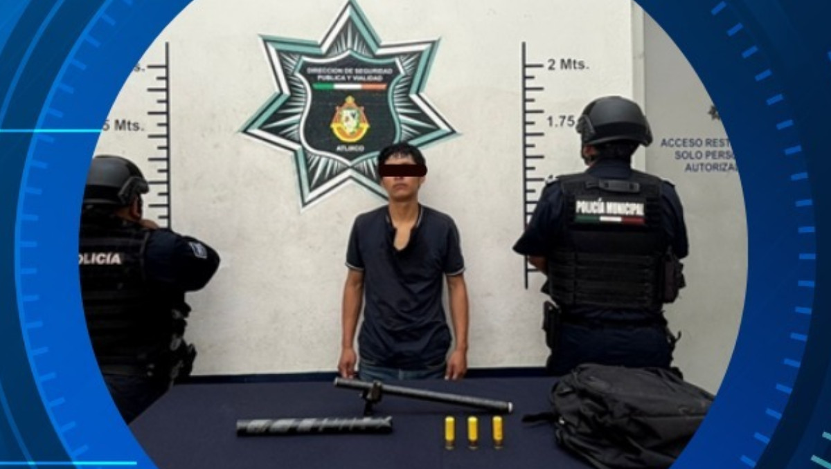 Detiene Policía Municipal de Atlixco a persona por portación de arma hechiza | Especial
