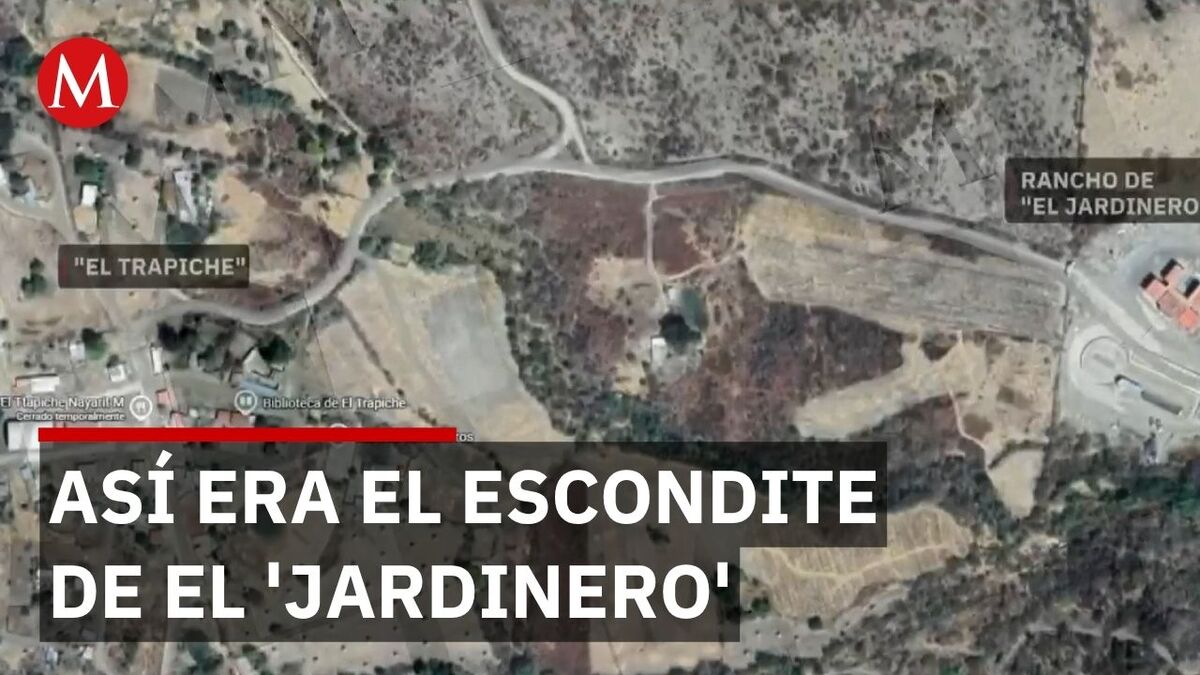 Escondite de 'El Jardinero' en La Yesca, Nayarit, era rancho aislado con acceso limitado