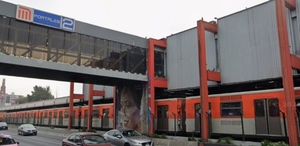 Estación Portales de la Línea 2 del Metro de Ciudad de México.