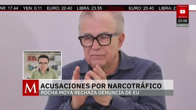 EU acusa a Rubén Rocha Moya de vínculos con el narcotráfico | Jaime Núñez, 29 de abril de 2026