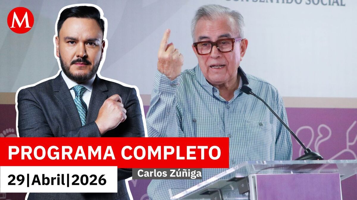EU acusa a Rubén Rocha Moya por narcotráfico | Carlos Zúñiga, 29 de abril de 2026