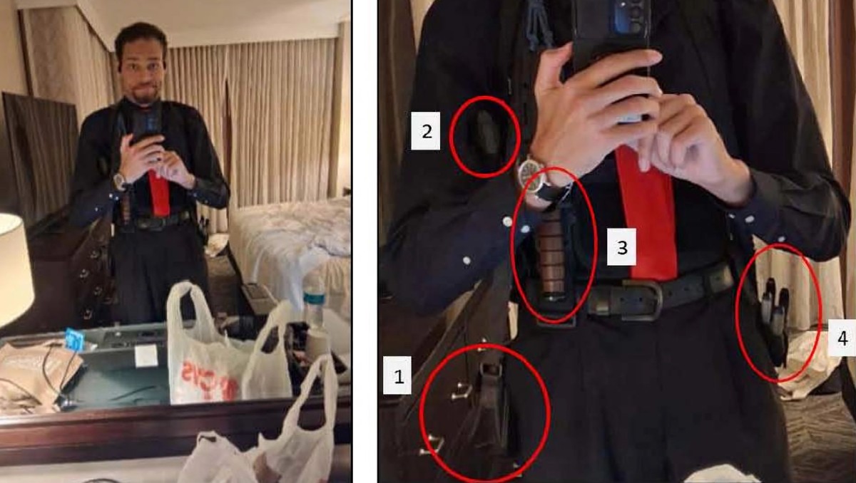 Fotografía cedida por el Tribunal del Distrito de Columbia donde aparece Cole Allen. | EFE