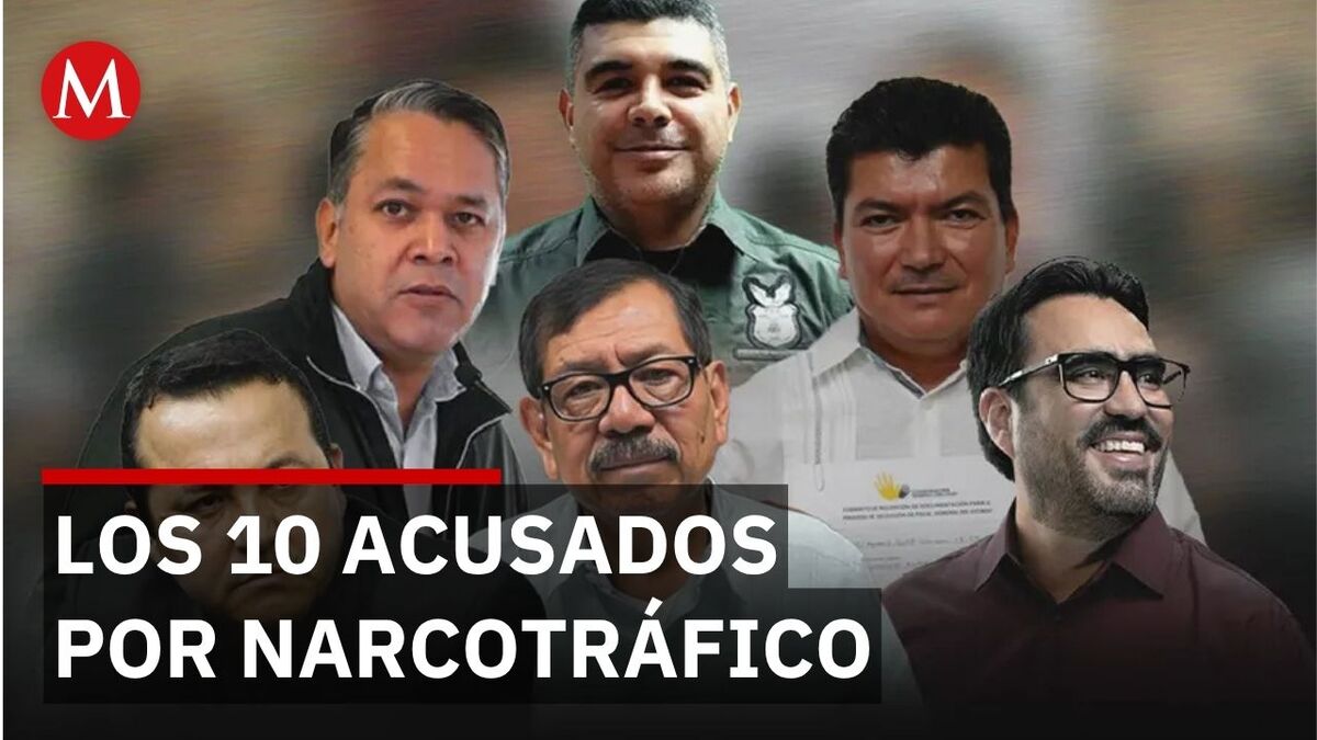 Ellos son los funcionarios acusados por narco junto al gobernador de Sinaloa por EU