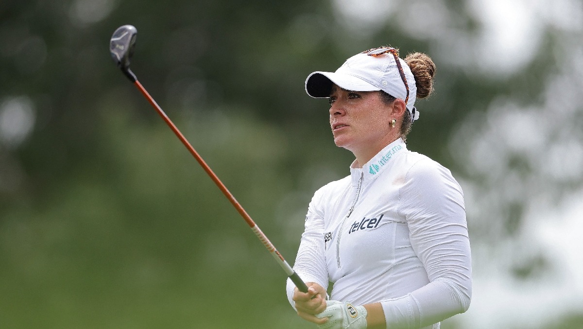 Gaby López habló sobre la versión que buscará en el Riviera Maya Open. (Agencia AFP)