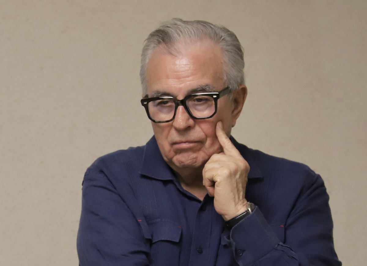 El gobernador de Sinaloa, Rubén Rocha, fue señalado por presuntos nexos con el narcotráfico por parte de EU. | Foto: Ariel Ojeda