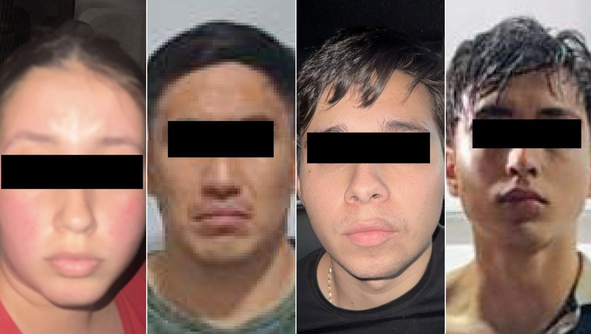 Tres hombres y una mujer fueron detenidos por el asesinato de una familia de Azcapotzalco. | Foto: Pablo Vázquez