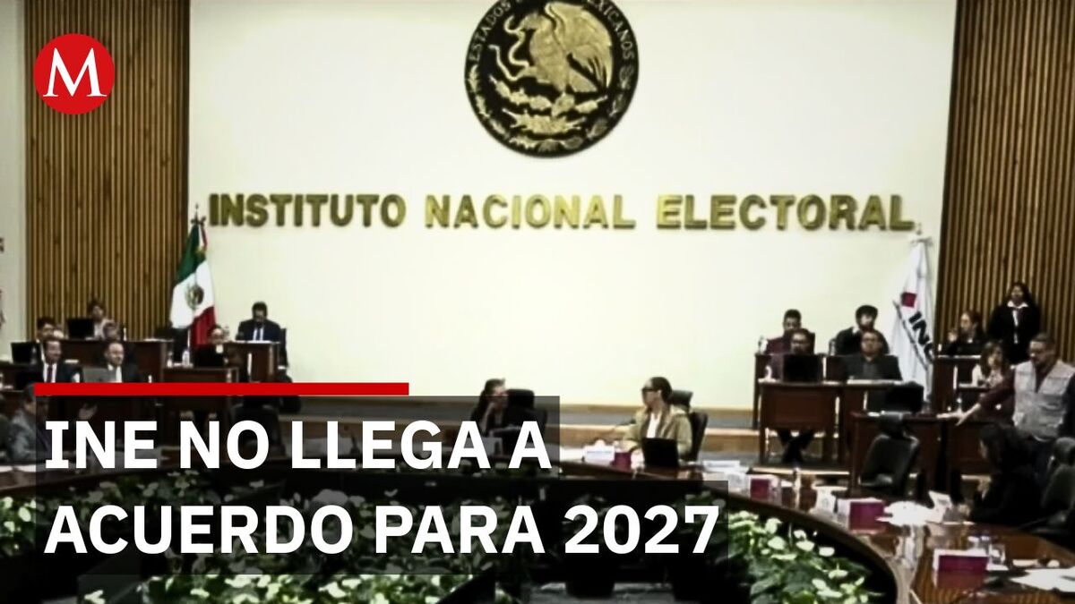 INE sin acuerdo para frenar campañas anticipadas rumbo a 2027