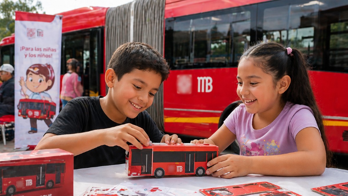 Obtén un metrobusito gratis por el Día del Niño | IA DISCOVER