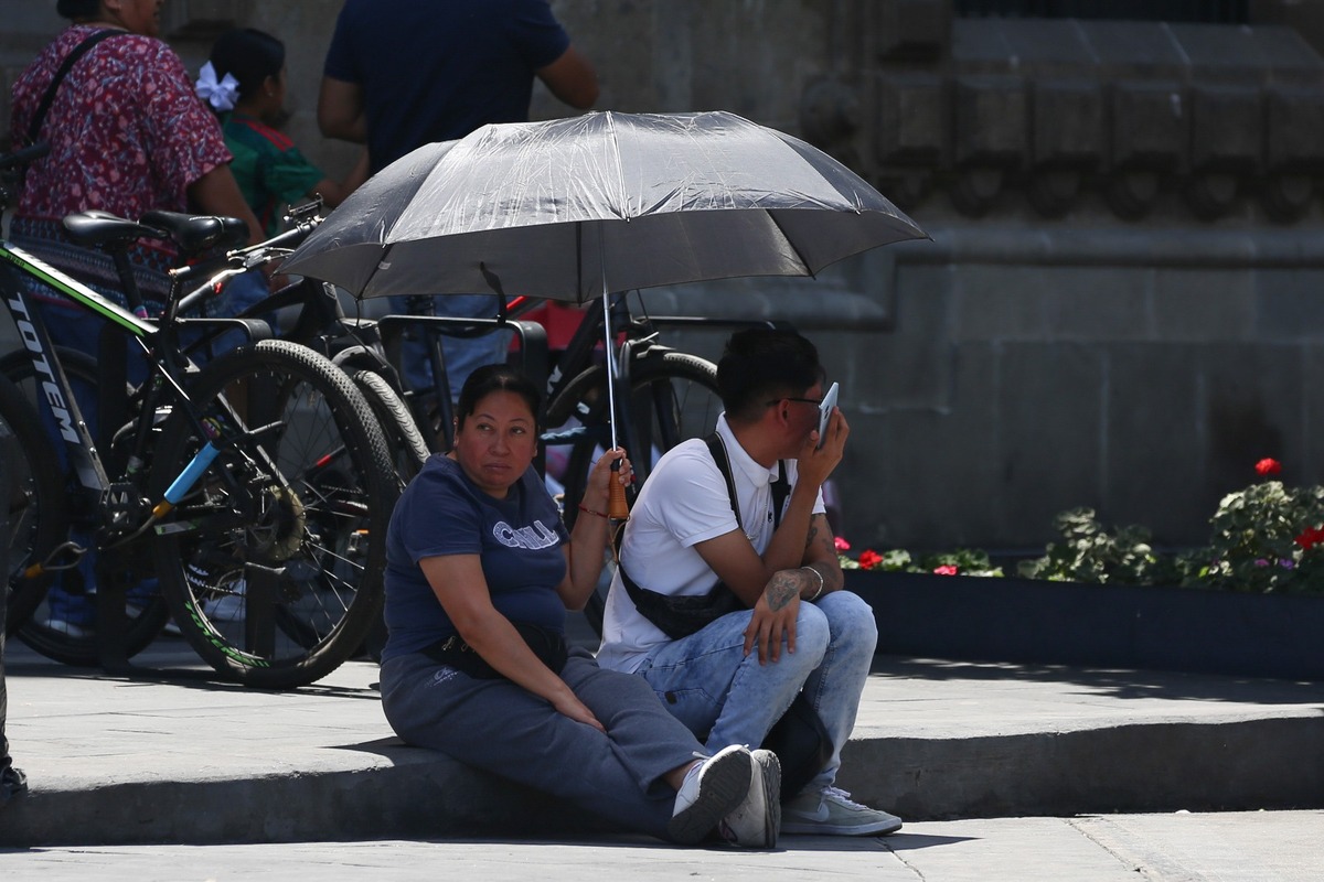 Onda de calor en la Ciudad de México. | Foto: Ariana Pérez